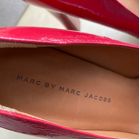 Marc by Marc Jacobs red platform pamp - Picture 3 of 7